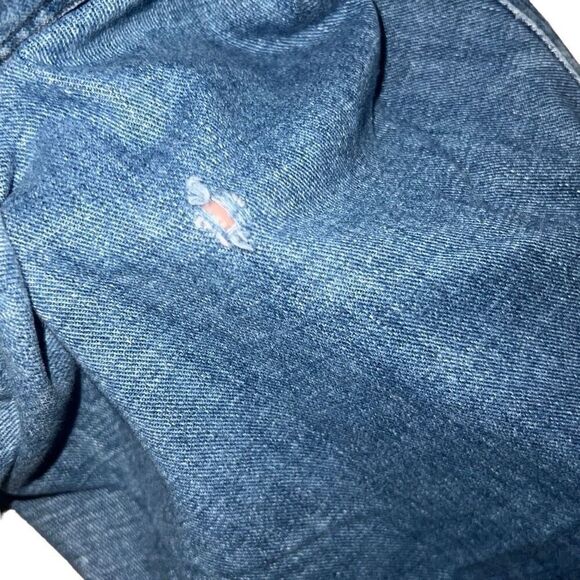 Rag & Bone Dre Low-Rise Slim Boyfriend Sapphire Denim Jeans FLAW sz 27 - Picture 9 of 10